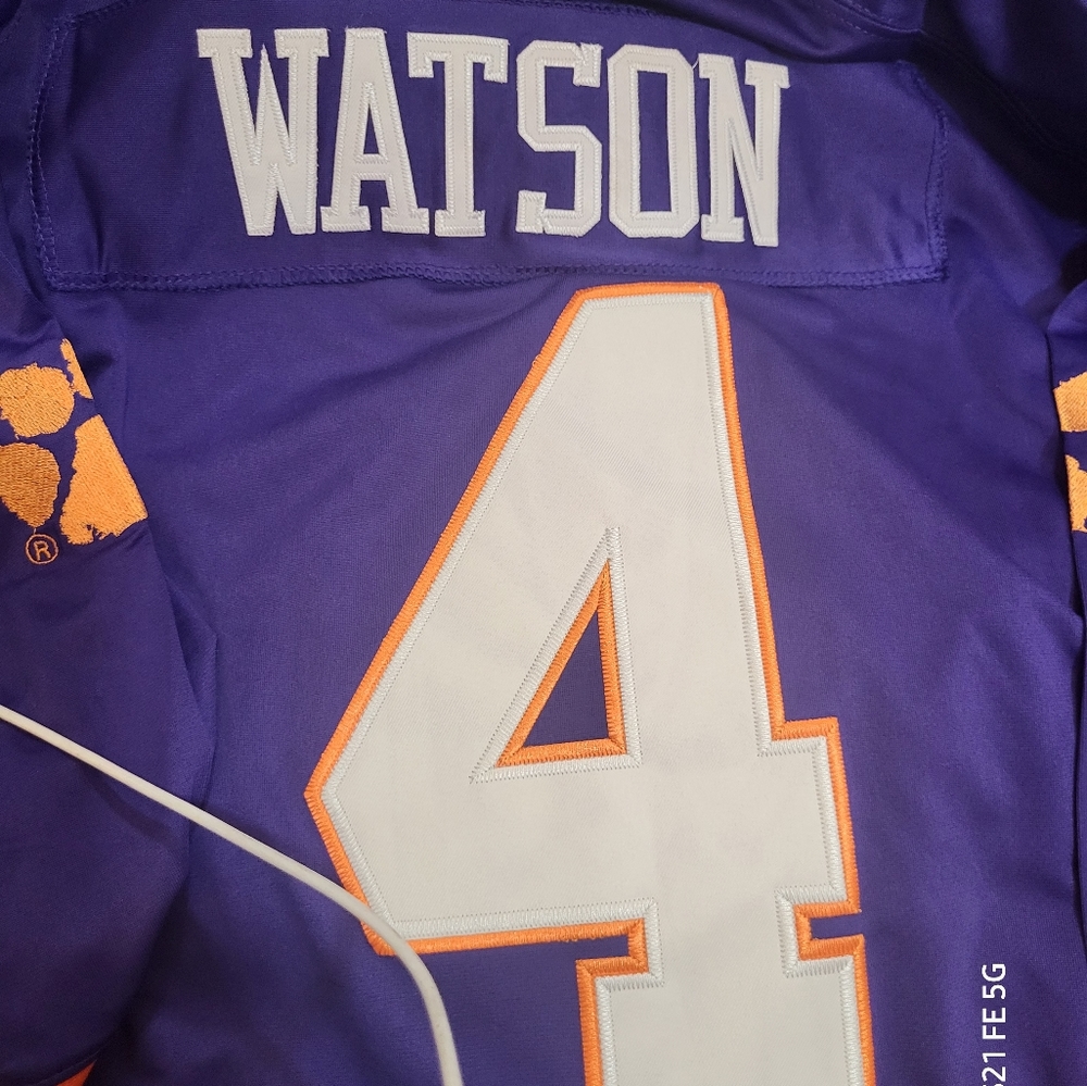 COPY - Clemson college Watson Jersey